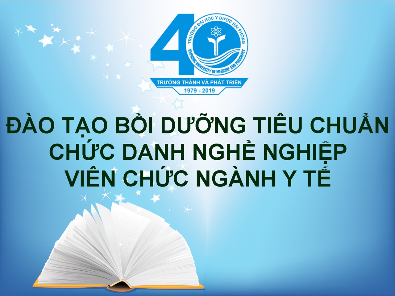 Bồi dưỡng chức danh nghề nghiệp Y tế